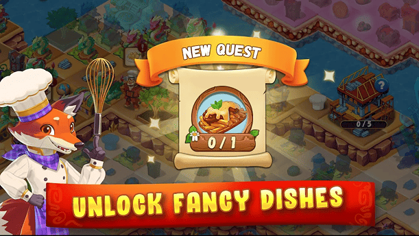 Captura de pantalla de Merge Bistro