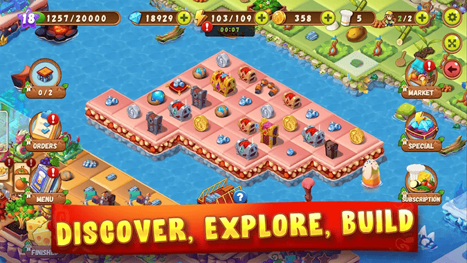 Gameplay de Merge Bistro